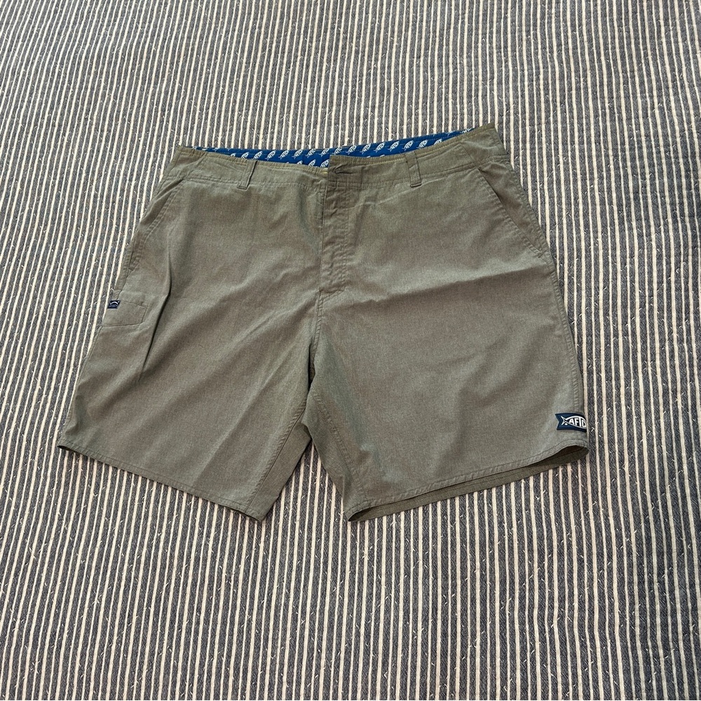 AFTCO Olive Green Shorts